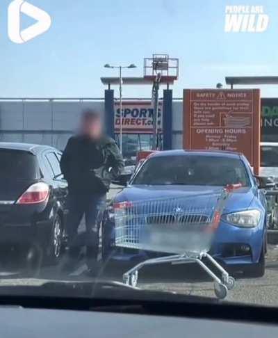 It would have taken less time for him to just put it away