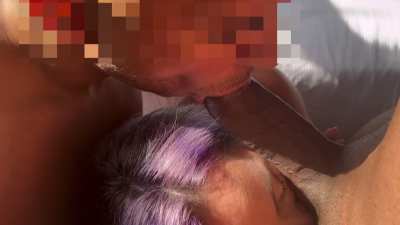 I’m training my husband to be a sissy cocksucker and he’s loving it 