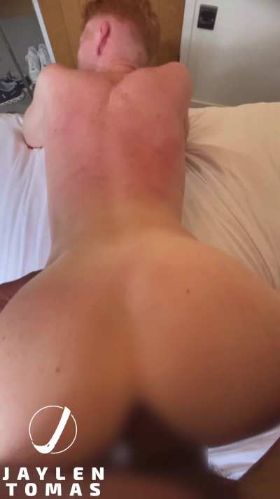 uk ginger teen twink getting a good dose of bbc ♠️