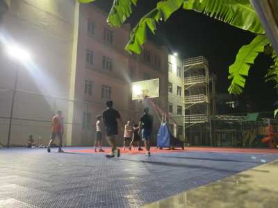 Body pushing forward when shooting