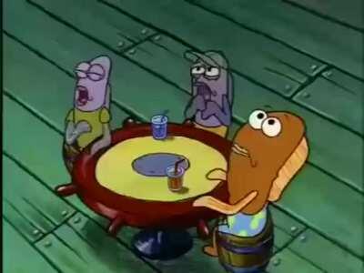 SPONGEBOB HAS BEEN FOUND GUILTY. TIME FOR THE PUNISHMENT!