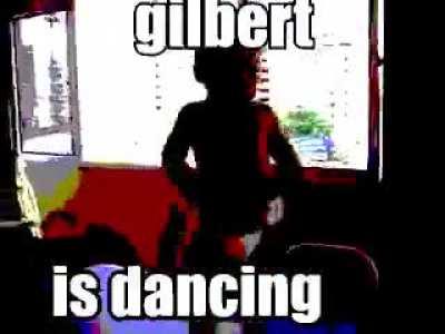gilbert just vibing doe😳😳😳