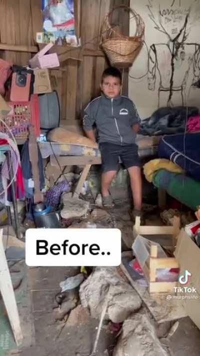 Helping a family in need