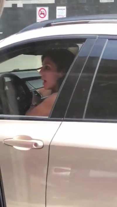 Cute girl blows her top [NSFW]