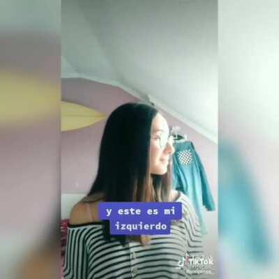 Una mujer graciosa 😯