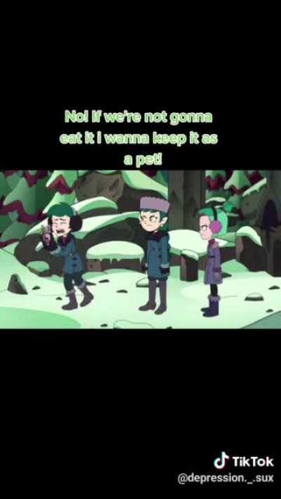 Definitely want an episode with just the Blight kids or at the least see them interact a lot more.