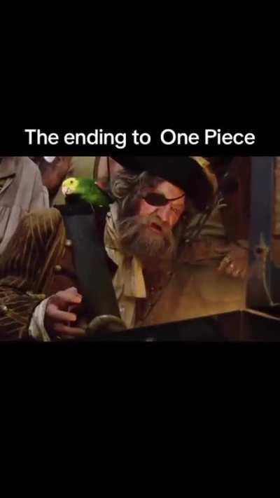 The ending to one piece