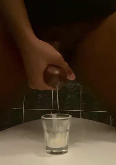 You can only drink out of my cup