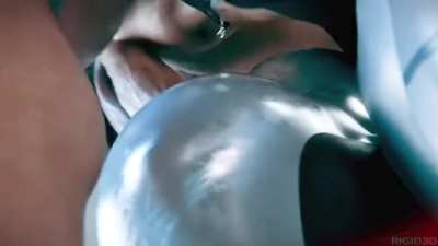 Futa mommy using her bunny