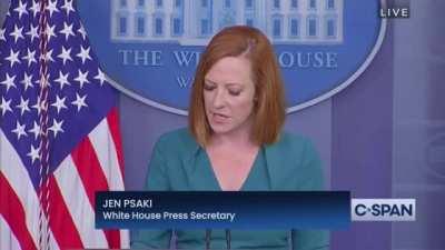 Psaki announces the feds will go door to door to make the vaccine more “accessible.” Suck my toes, Biden.