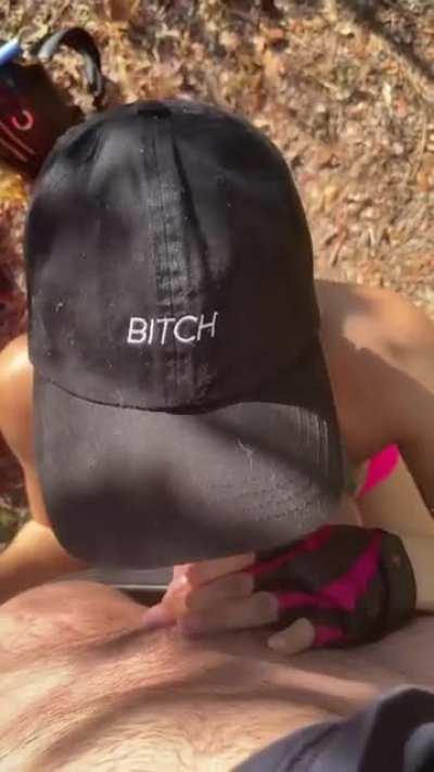 He wanted to hike, I wanted to suck cock