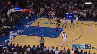 [Highlight] Jalen Brunson with some timely hooping ties the game at 120, gets the hometown 