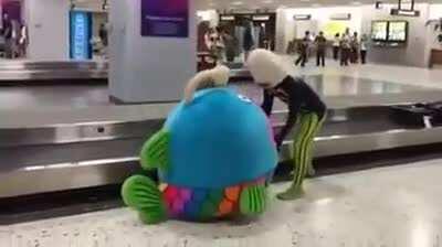 Baggage Claim at Honolulu Airport
