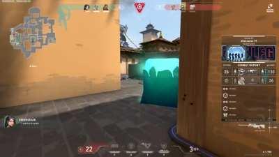 Never hit a flick that crazy