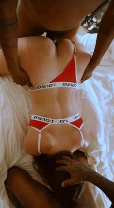 There is still space for a cuck. Would you rather be under me licking my clit as they pound, or hold my hand and encourage them?