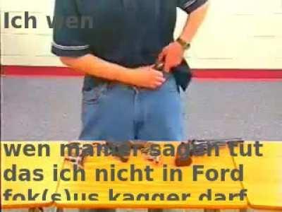 Mamer isd gemain , ich teote si (bidde nischt mamer sagen isd nur sschbas) [Achtung Ohrenvergewaltigung]