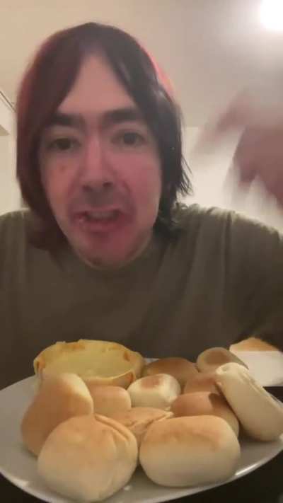 Der Frisst wie eine große Sau