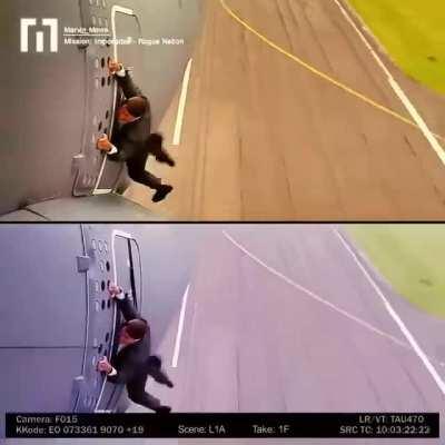 Cena de missão impossível que o Tom Cruise fez sem efeitos especiais ou dubles