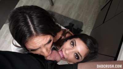 Double blowjob