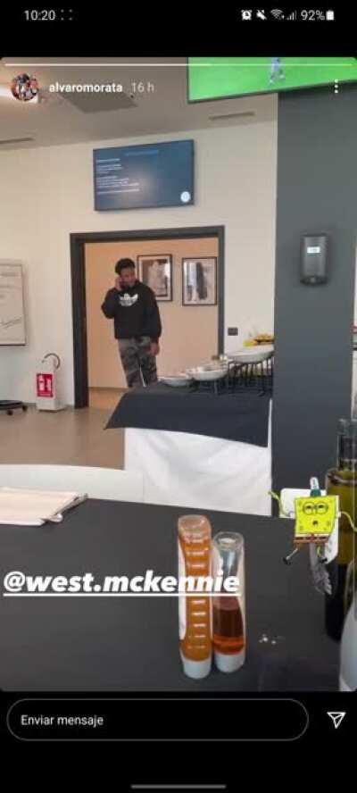 Weston sliding into the starting XI