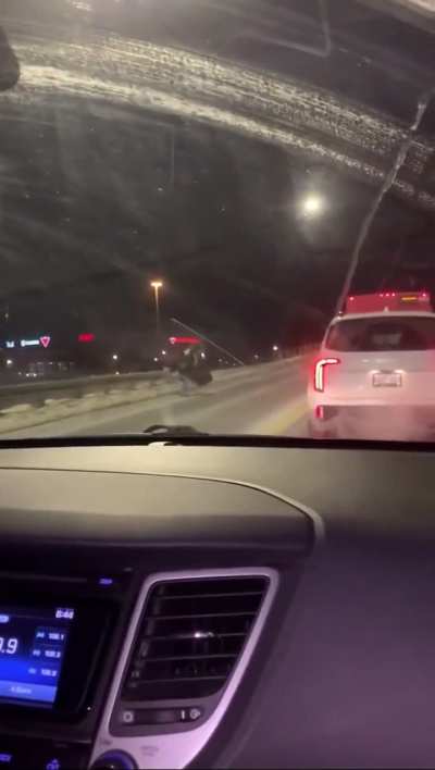 Zachary Dietz, Senators EBUG, running to the arena