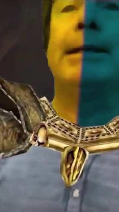 Based Vivec takes big fat stinky on stupid cringe Nerevar