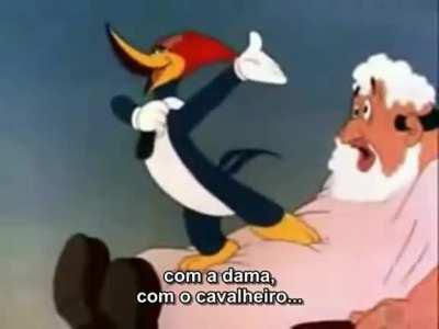 Picapau cantando figaro fds