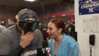 Lauren Gardner - Yankees vs. Guardians (10-19-2024)