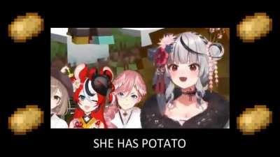 Chloe has potato