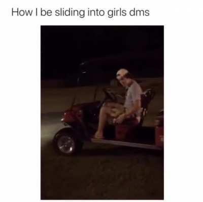 Drifting on grass with class.