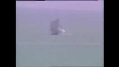 Hellfire missile trials with the Bell OH-58D Kiowa Warrior in 1988