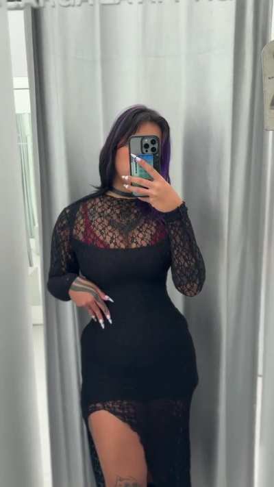 New black lace dress