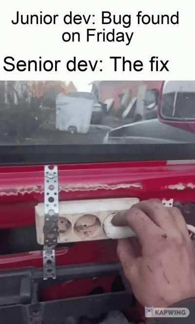 Its Friday, im gone..