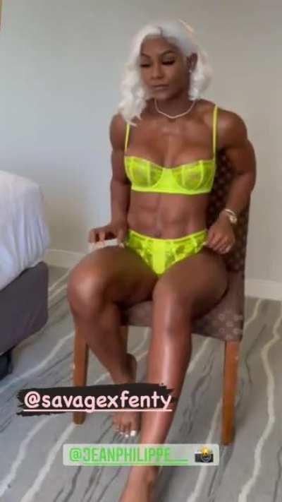 Jade in Savage X Fenty