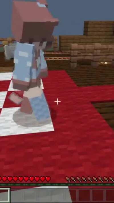 I declared to my crush in Minecraft
