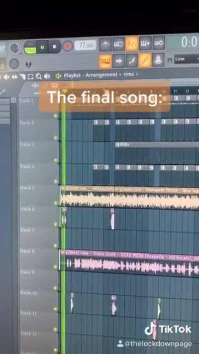 Mixing SICKO MODE with the Mario Bros theme and a Trap beat.