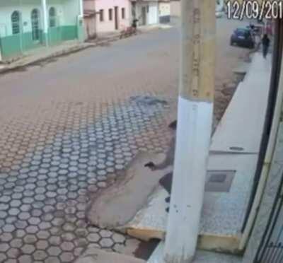 Assassination attempt Narco wars! Thank god the baby didn't get hit shit.