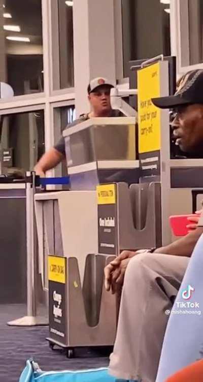 Freakout at Las Vegas airport