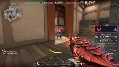 1 Second Vandal Ace in Comp!