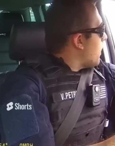 Guy Brake Checks Cop And Gets Instant Karma