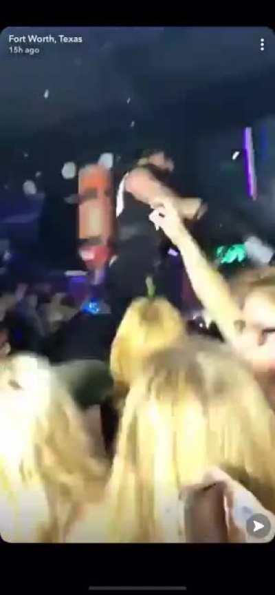 Looks like 7th street is open to full capacity now? This was last night on the local Snapchat story.