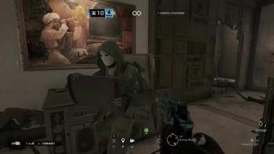 It's his first day on the job