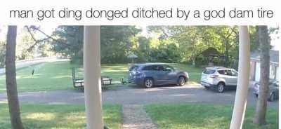 They've ding ding ditched this innocent person