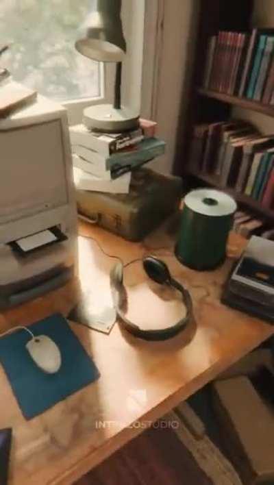 Creating a nostalgia scene in Blender 3D