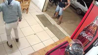 My man went berserk.