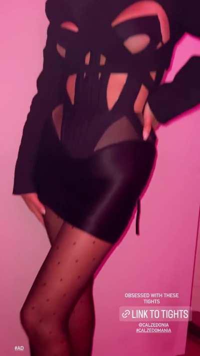 Out in Paris last night