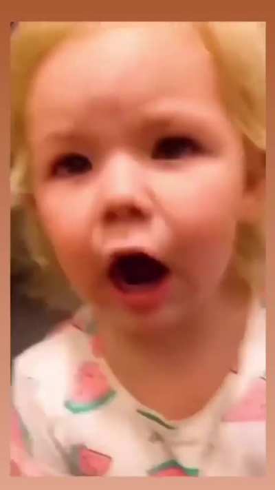 This baby accidentally closes a door on her fingers. Her mom steps in, gently coaching her through the pain and teaching her how to calm down, both physically and emotionally