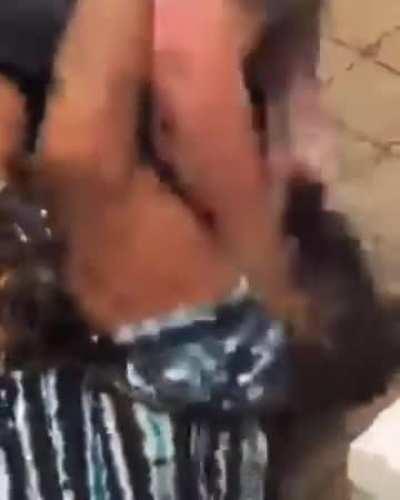 Don't touch her boss.