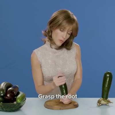 Gillian Anderson does a sex Ed video