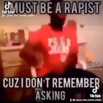 I don't remember asking